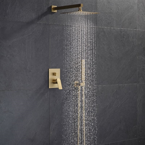Champagne Gold Shower Fixtures